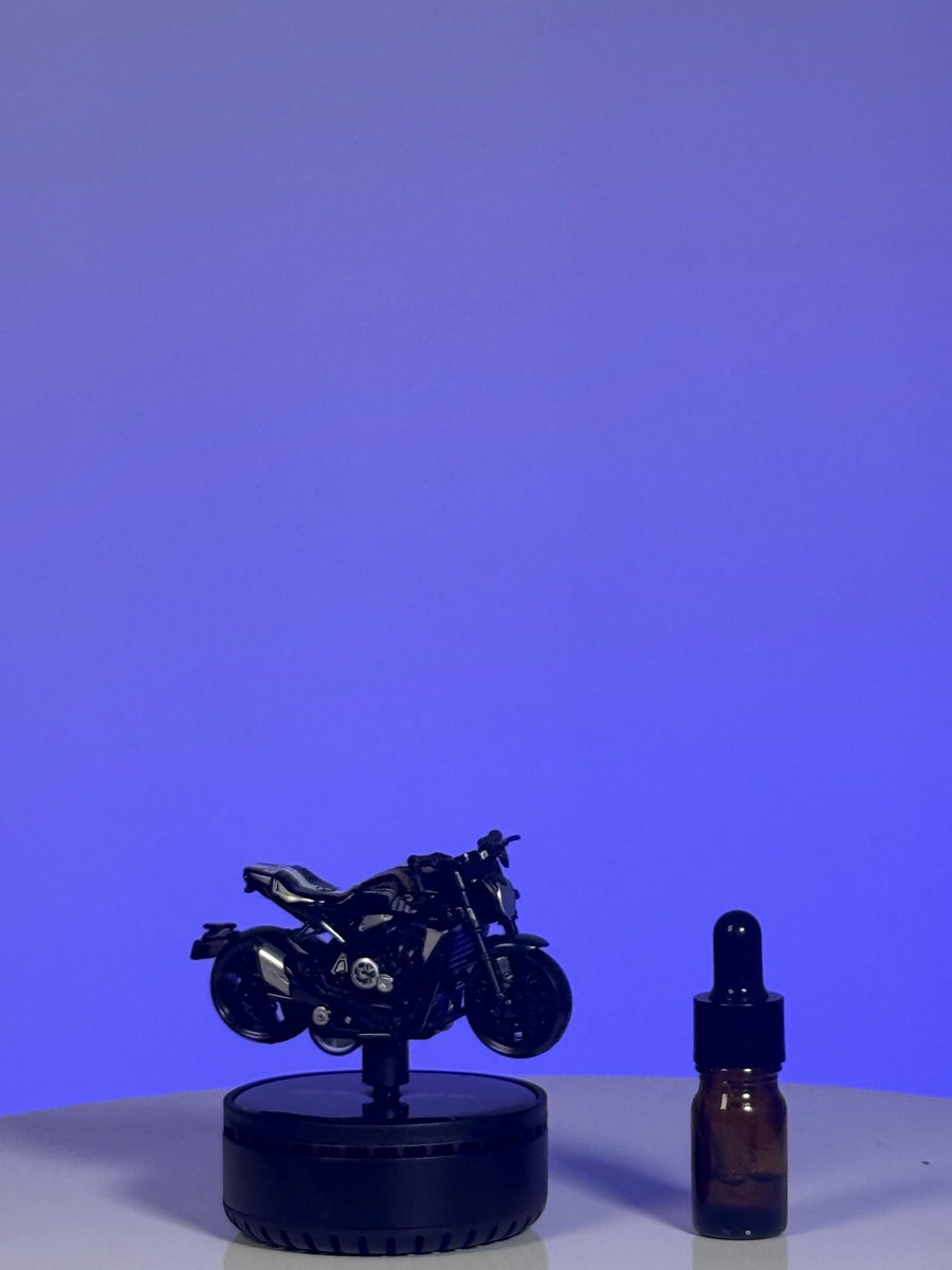 فواحه علي شكل موتوسيكل تعمل بالطاقه الشمسيه + معطر هديه